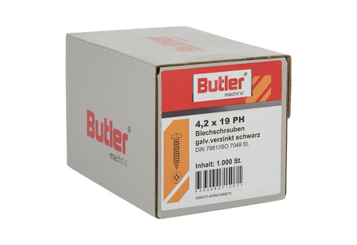 Butler Blechschrauben DIN 7981/ISO 7049
