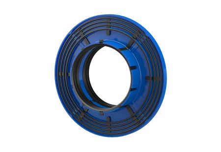 Mauerkragen KG-FIX blau 160 mm