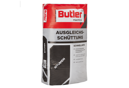 Ausgleichschüttung bitumenummantelt, Körnung 0-6 mm von Butler macht's!
