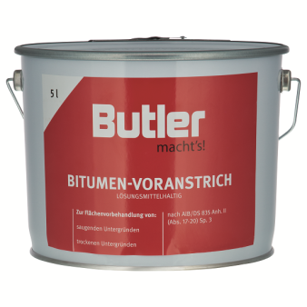 Bitumen-Voranstrich lösemittelhaltig 5 l von Butler macht's!