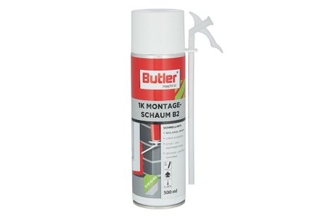 1K Montageschaum B2 beige 750 ml von Butler macht´s!