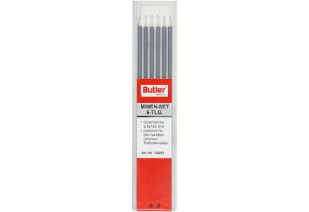 Graphitminen-Set für Tieflochmarker
