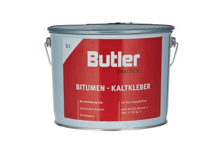 Butler macht's! Bitumen-Kaltkleber 5 l